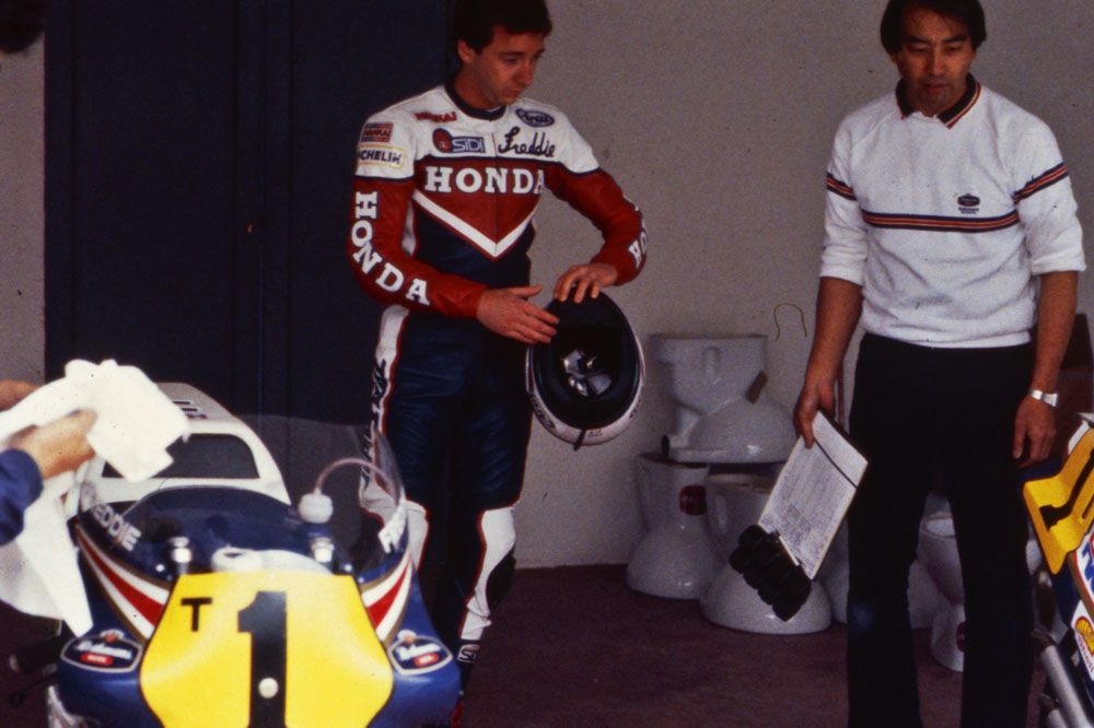 Entrevista a Freddie Spencer. Galería de fotos