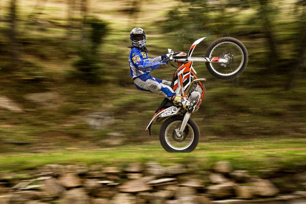 KTM 250 Freeride. Fotos