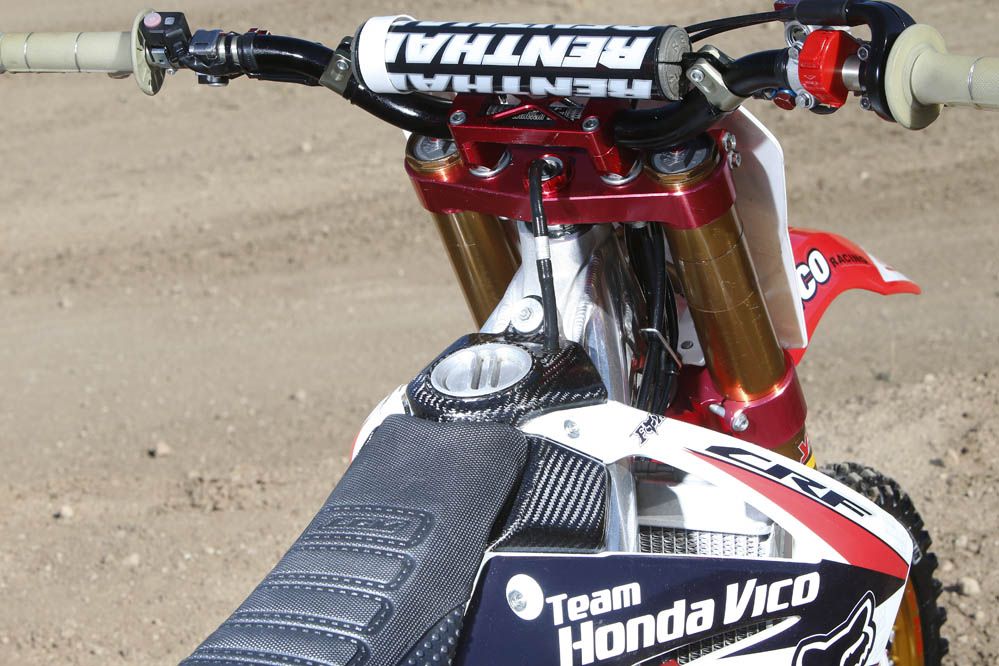 Honda CRF 250 del Team Honda Vico. Fotos