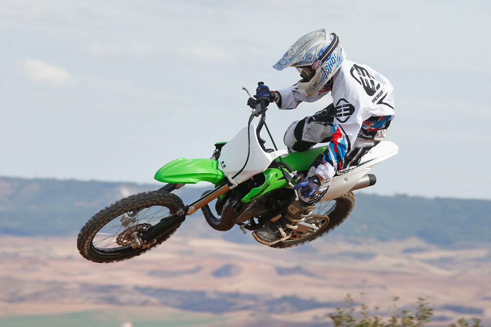 Galería de fotos de la Kawasaki KX 85 2014