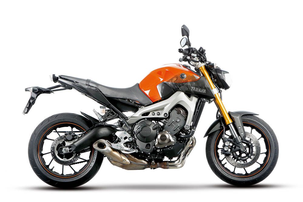 Yamaha FZ8 - Yamaha MT-09. Fotos.