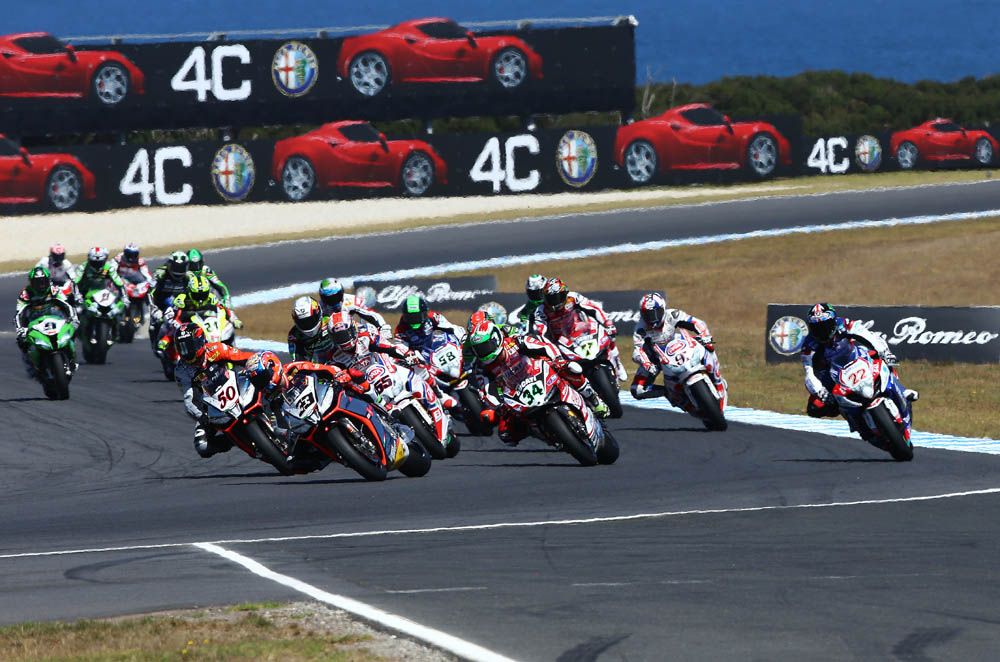 Mundial de SBK en Phillip Island. Galería de fotos