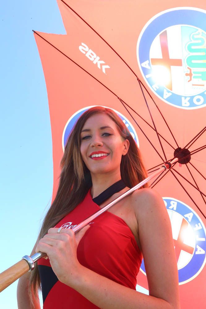Las chicas de las SBK en Phillip Island