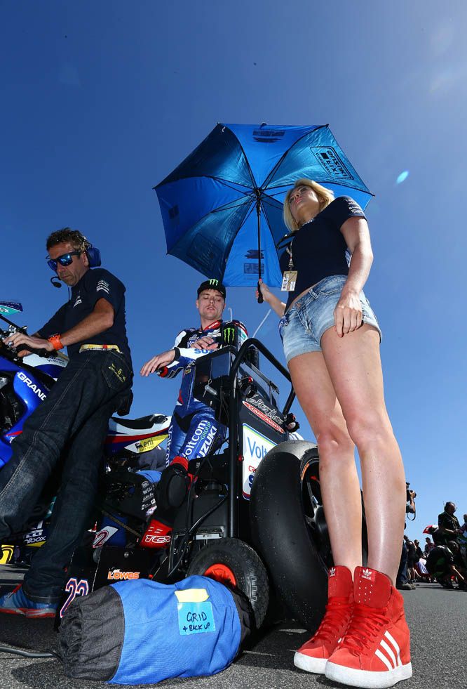 Las chicas de las SBK en Phillip Island