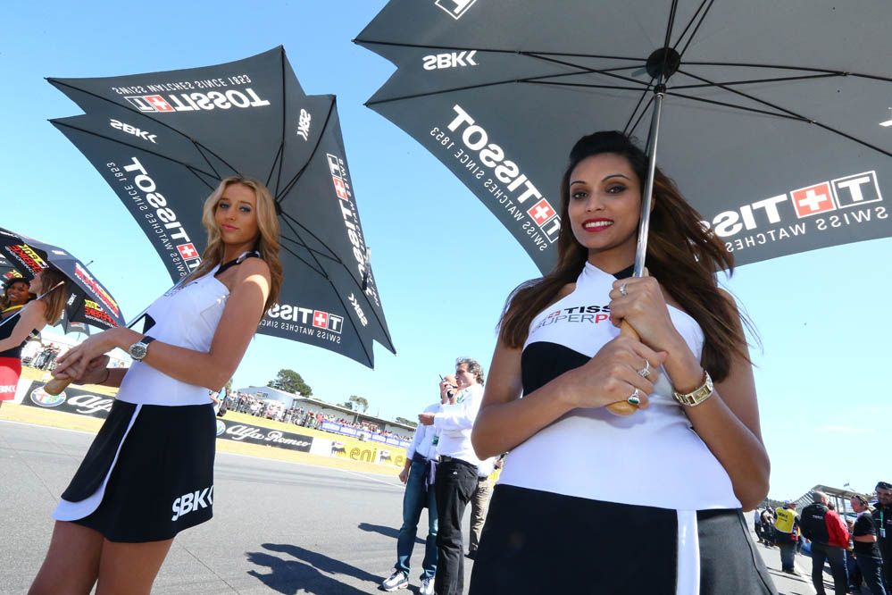 Las chicas de las SBK en Phillip Island