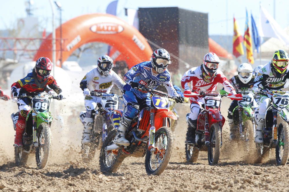 Butrón gana la prueba inaugural del Nacional de Motocross en Albaida