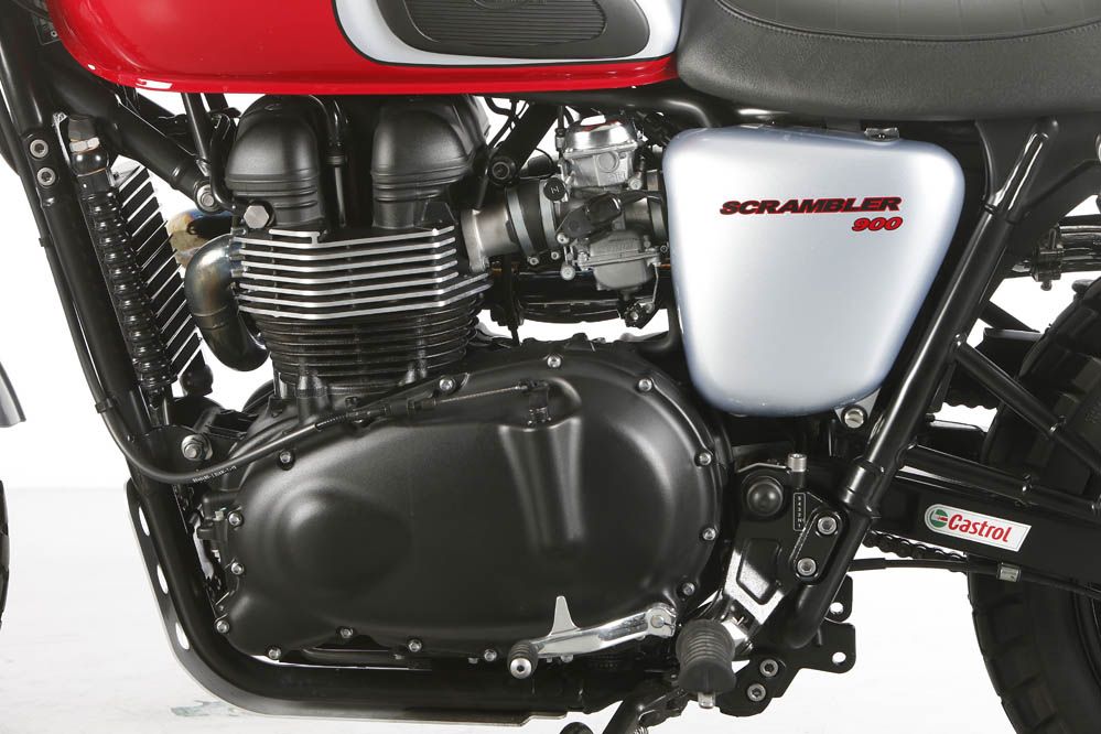 Fotos prueba de la Triumph Scrambler 900