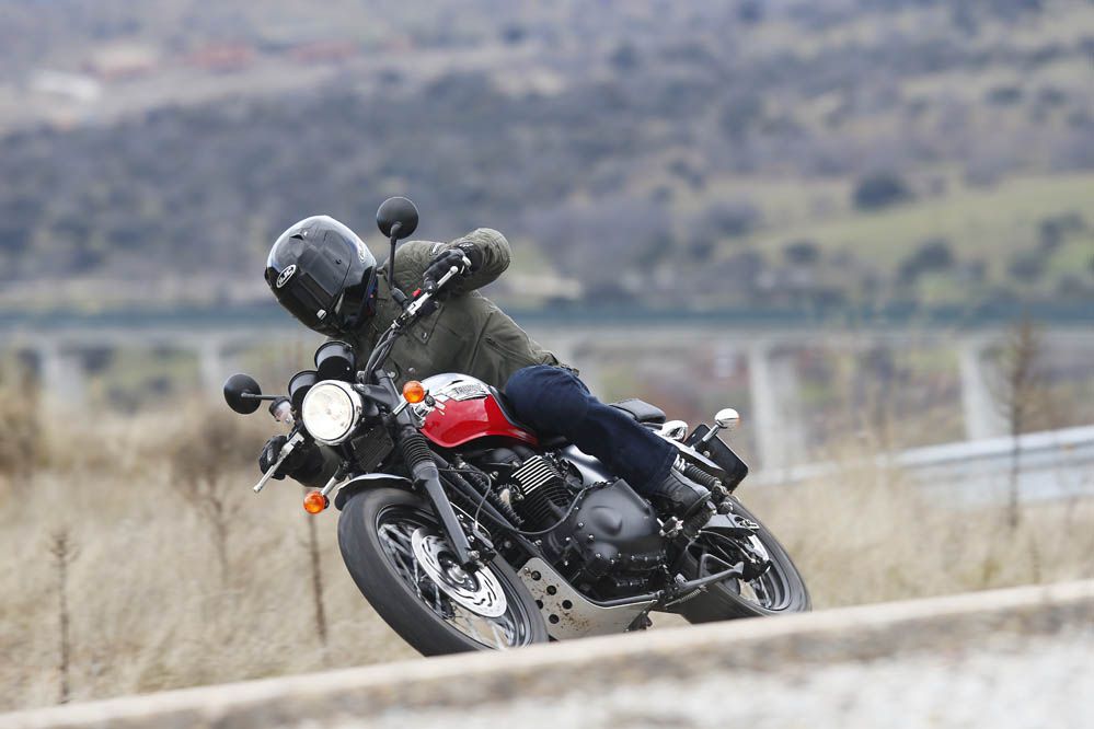 Fotos prueba de la Triumph Scrambler 900