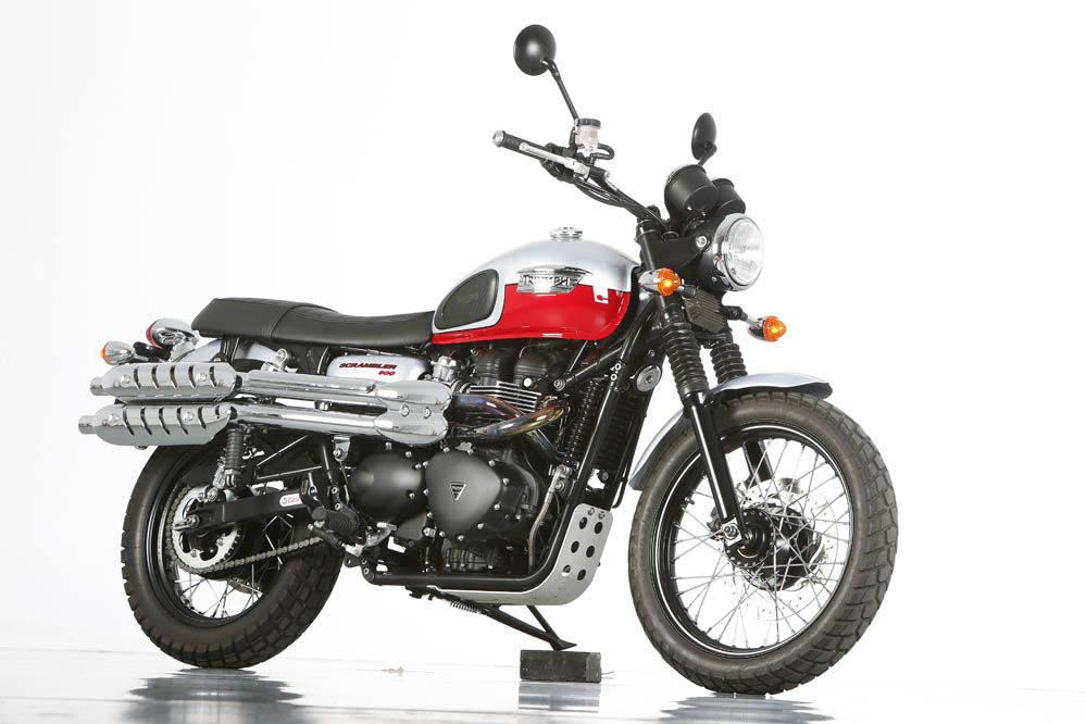 Fotos prueba de la Triumph Scrambler 900