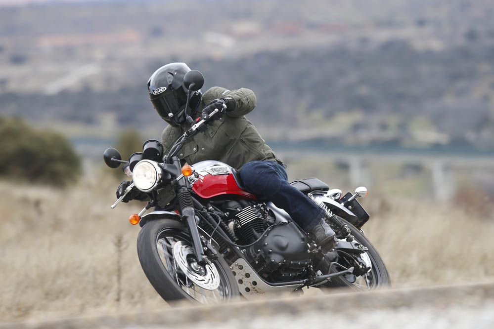 Fotos prueba de la Triumph Scrambler 900