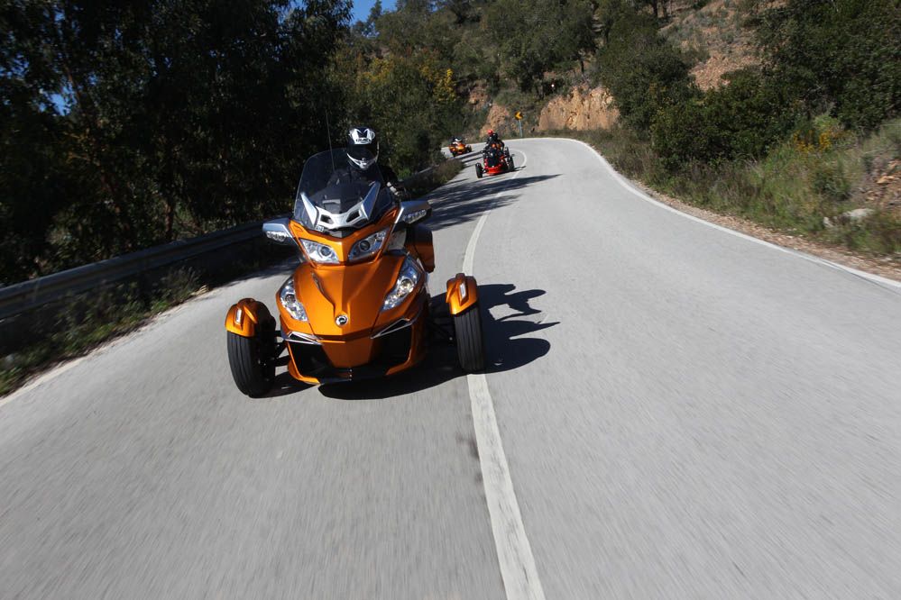 Can-Am Spyder RT. Galería de fotos