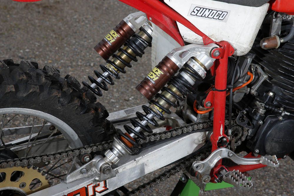 Fotos de la prueba de la Honda CR 500 1984