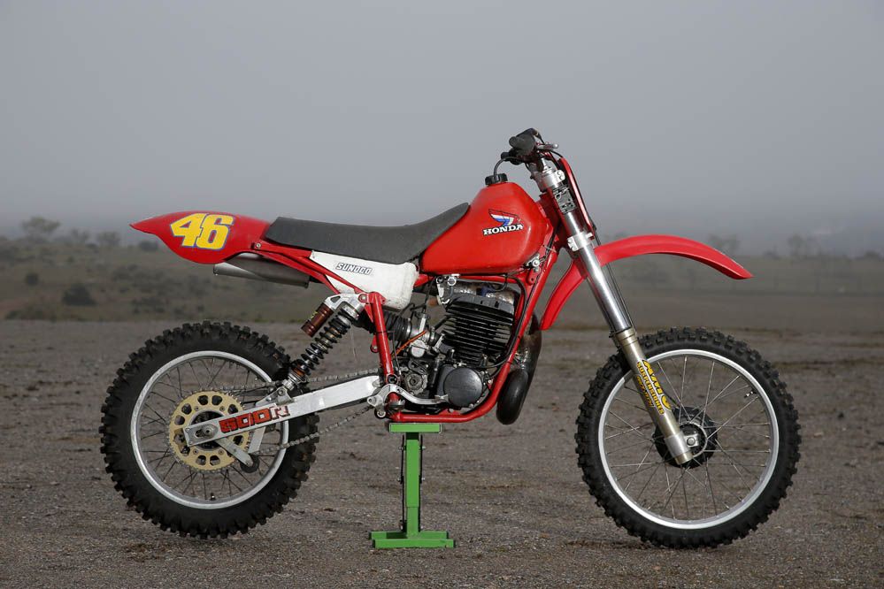 Fotos de la prueba de la Honda CR 500 1984