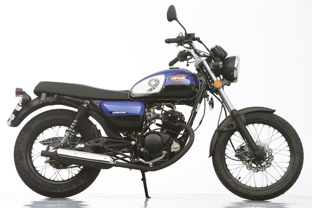 Prueba Hanway Raw 125. Galería de fotos