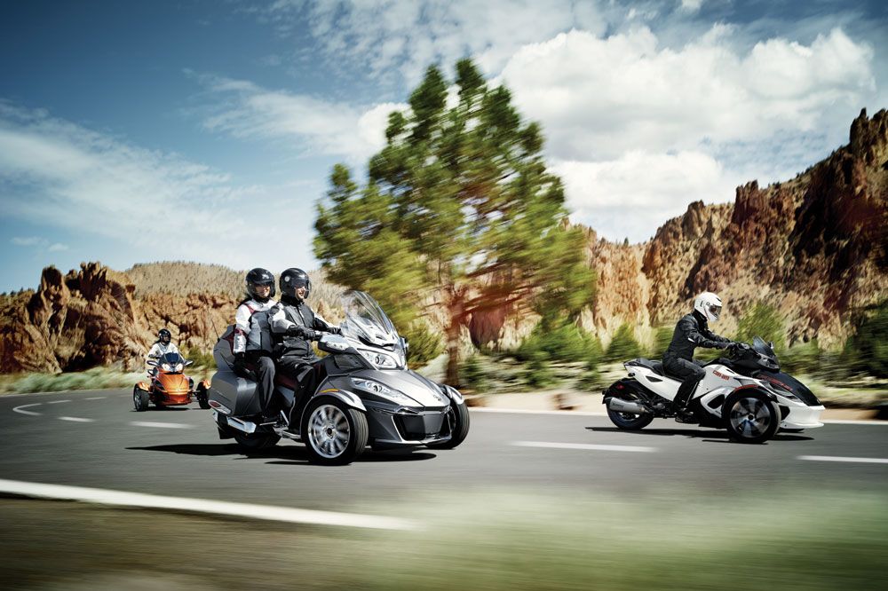 Can-Am Spyder RT. Galería de fotos