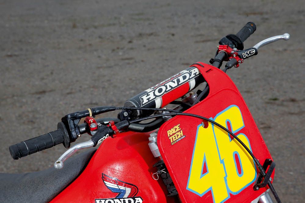 Fotos de la prueba de la Honda CR 500 1984