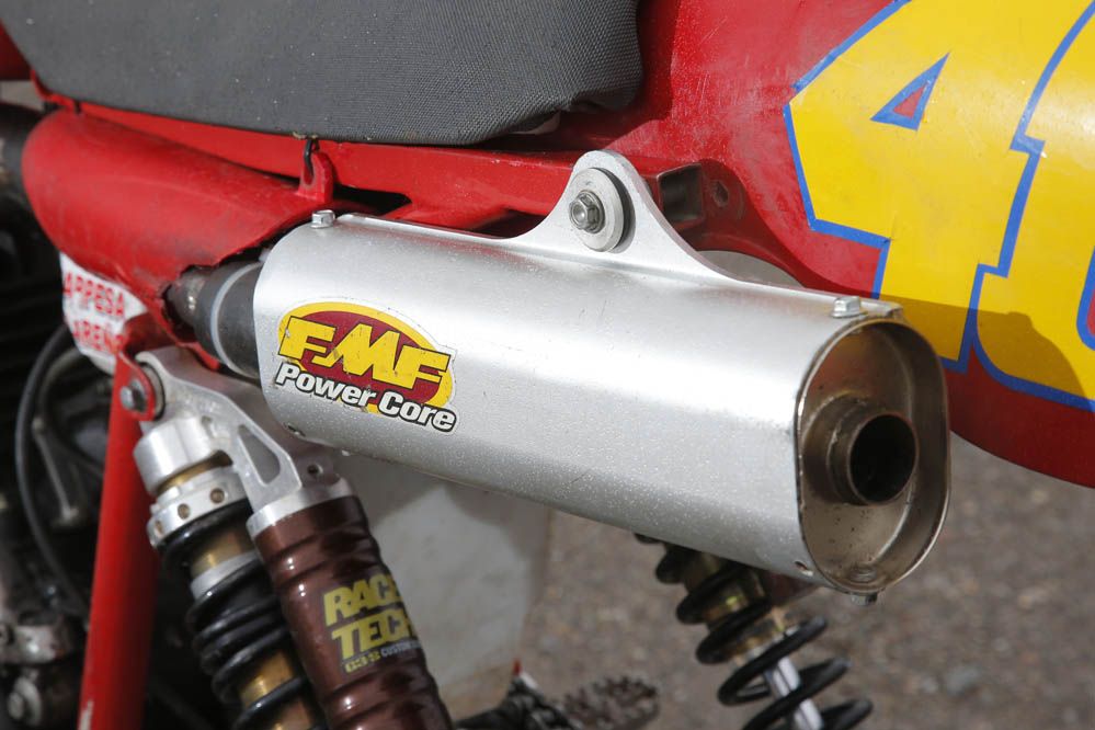 Fotos de la prueba de la Honda CR 500 1984