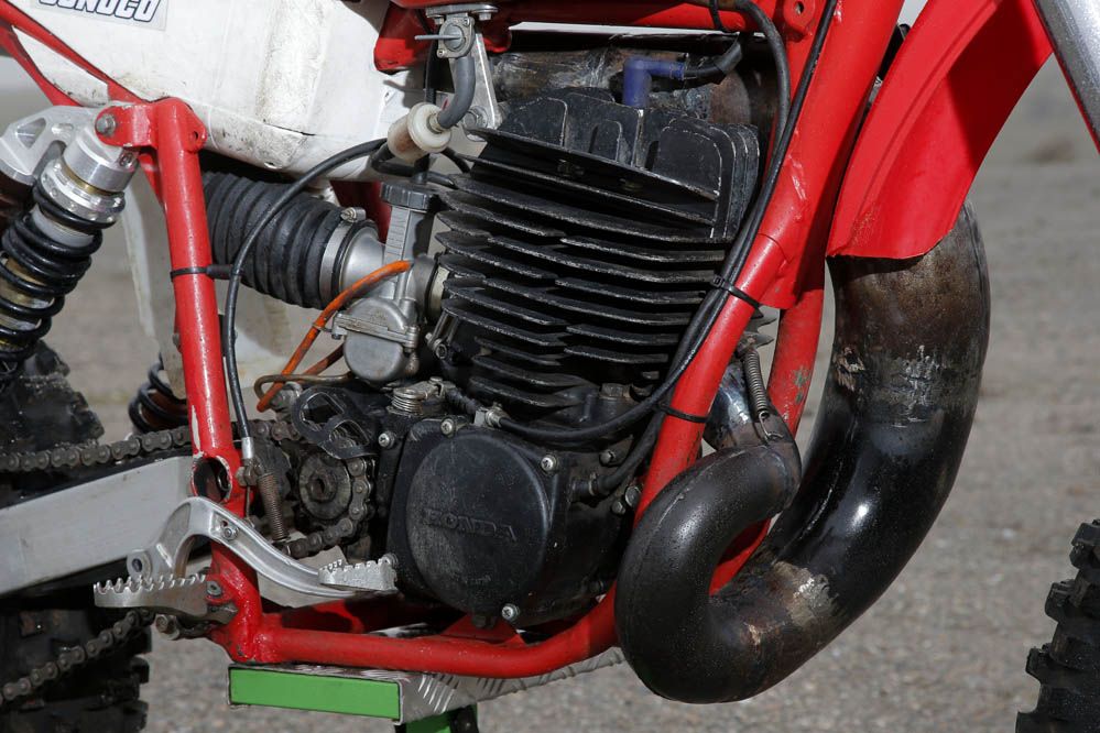 Fotos de la prueba de la Honda CR 500 1984
