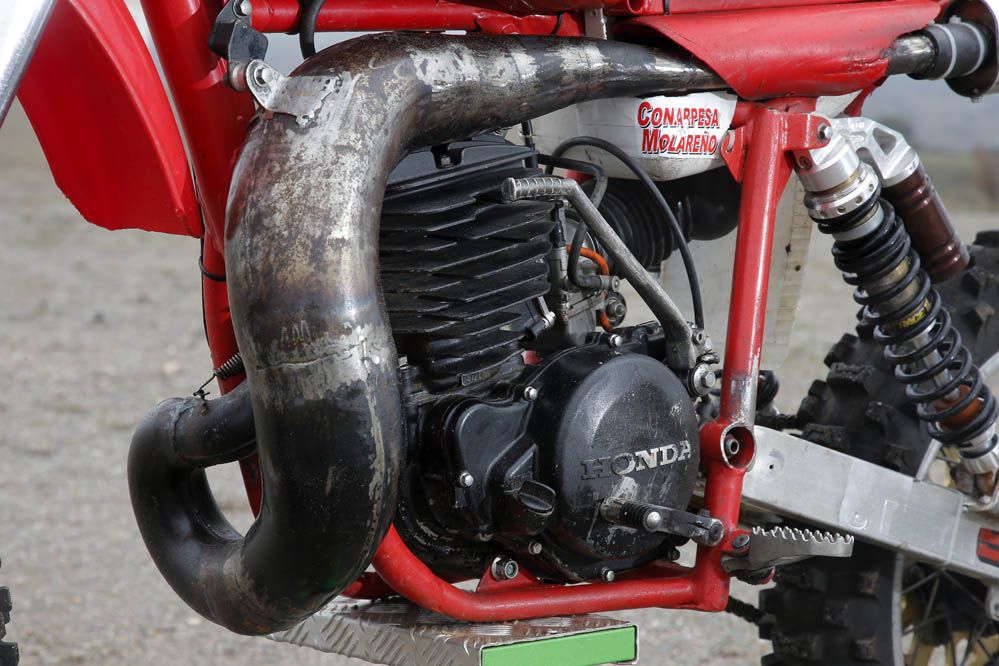 Fotos de la prueba de la Honda CR 500 1984