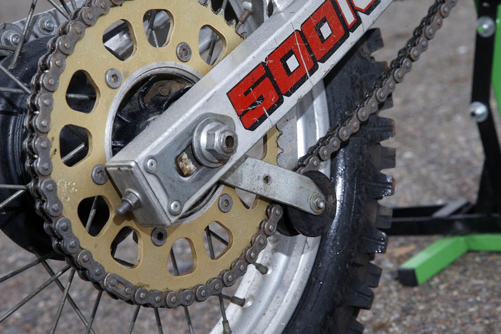 Fotos de la prueba de la Honda CR 500 1984