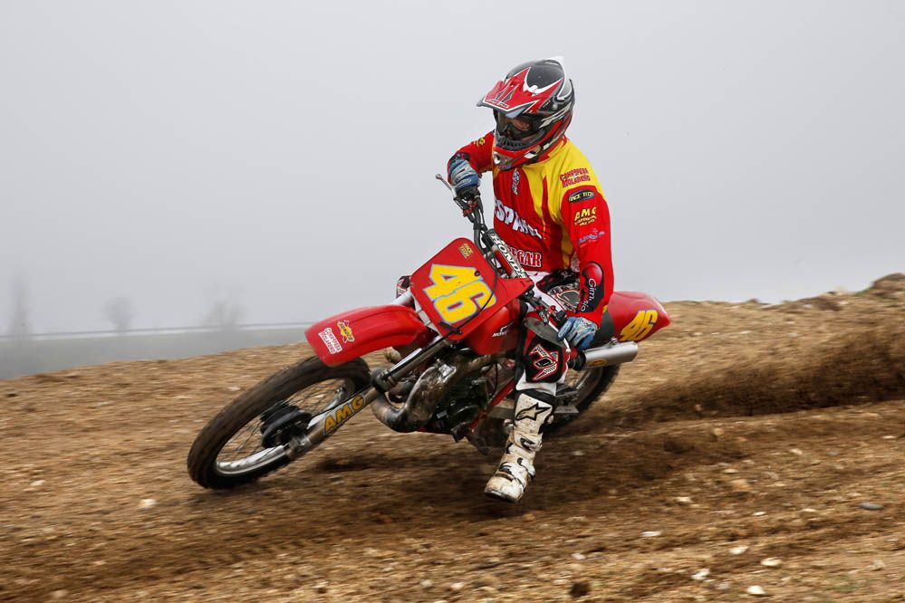 Fotos de la prueba de la Honda CR 500 1984