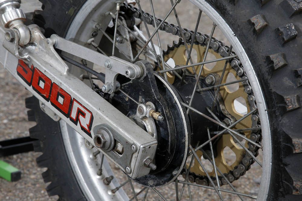 Fotos de la prueba de la Honda CR 500 1984