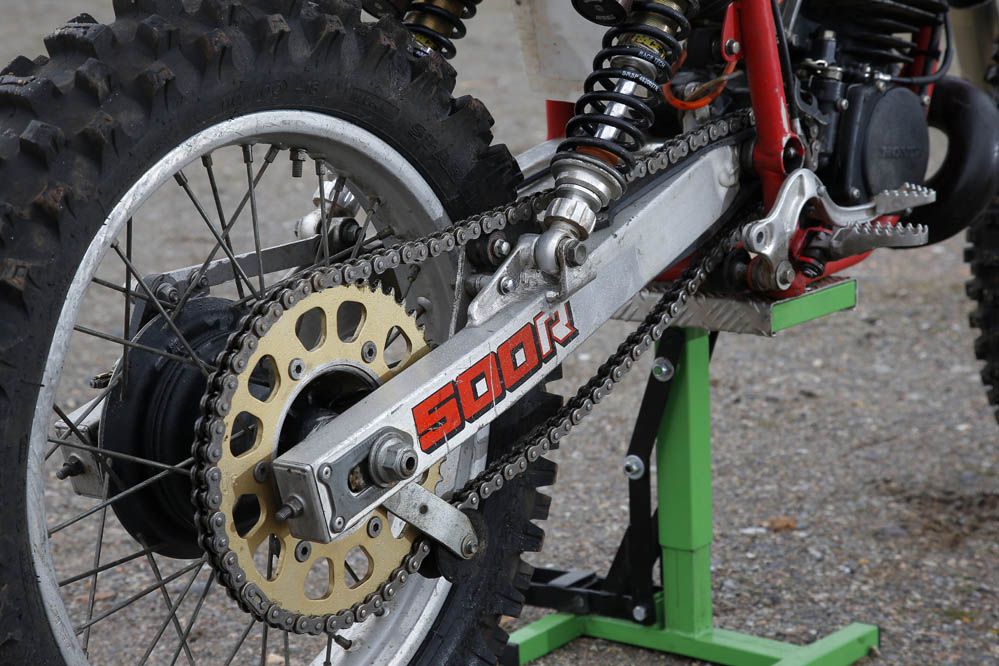 Fotos de la prueba de la Honda CR 500 1984