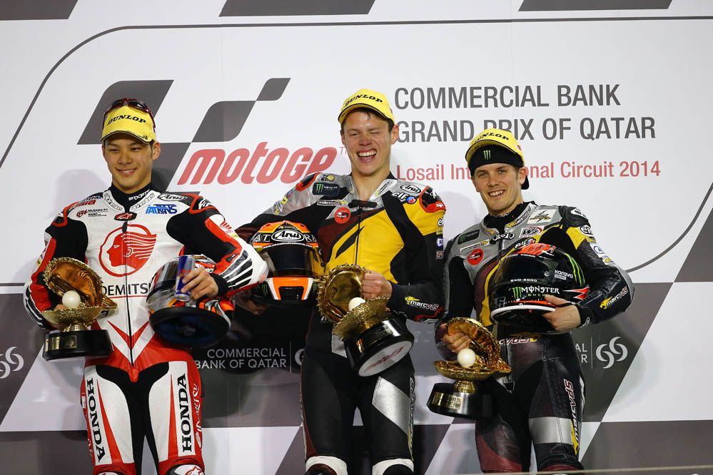 GP Qatar Moto2 2014. Fotos
