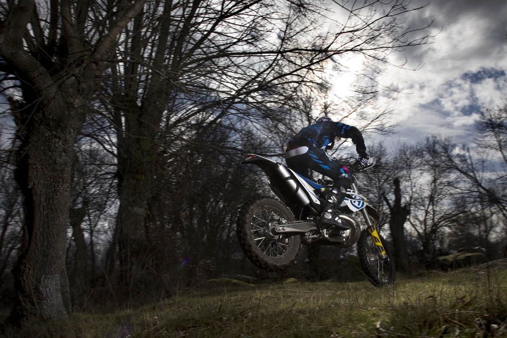 Fotos prueba Husqvarna TE 250