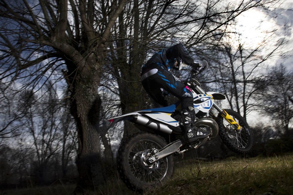 Fotos prueba Husqvarna TE 250