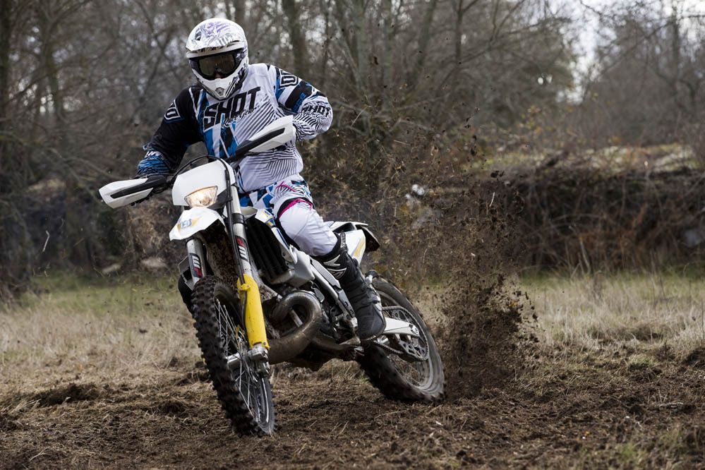 Fotos prueba Husqvarna TE 250