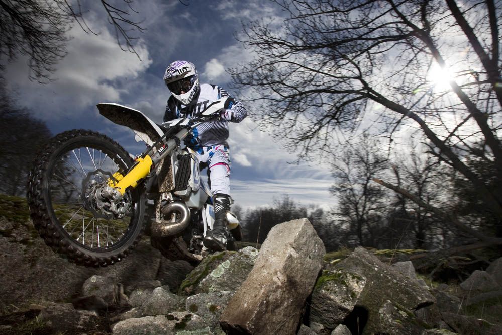 Fotos prueba Husqvarna TE 250
