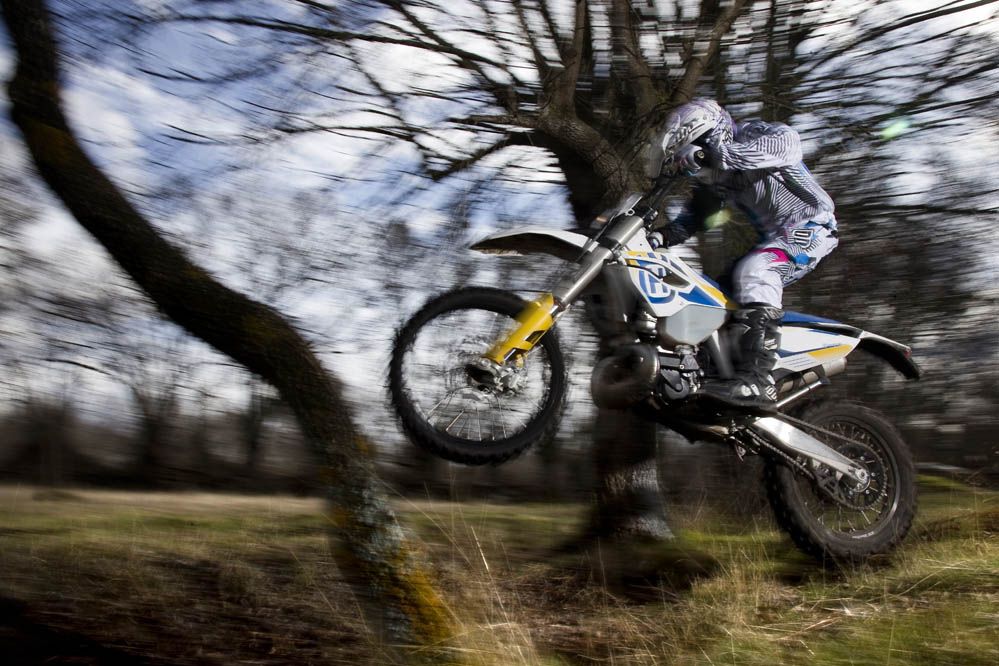 Fotos prueba Husqvarna TE 250