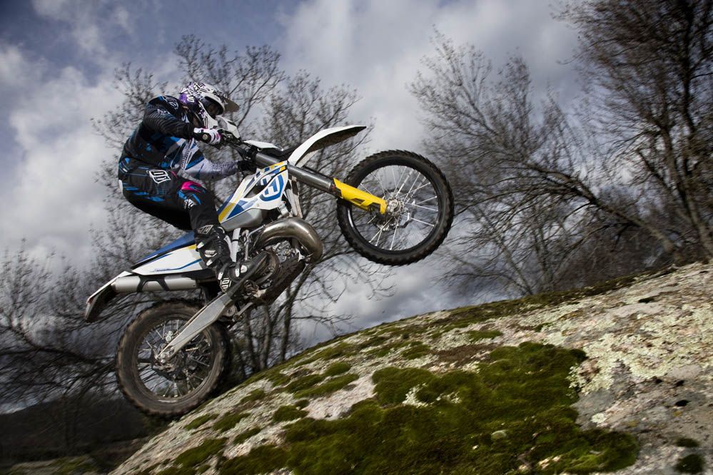 Fotos prueba Husqvarna TE 250