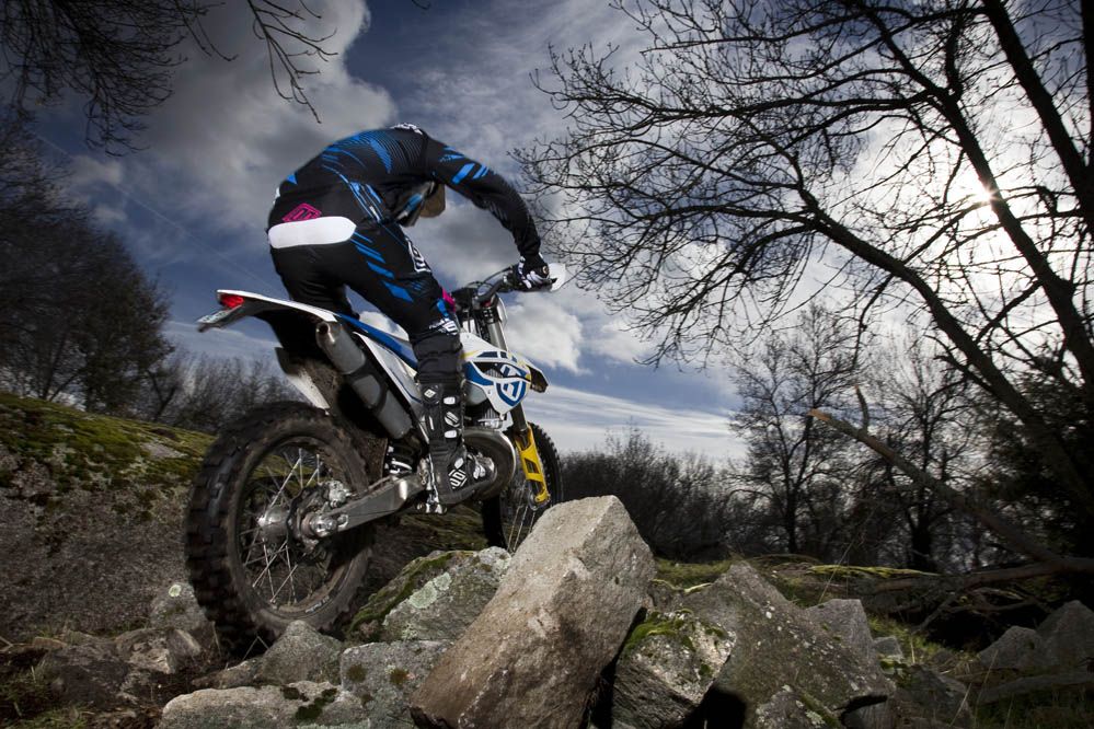Fotos prueba Husqvarna TE 250