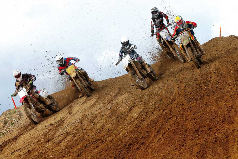 Galería de fotos de la comparativa motocross 250 2014: honda, hsuqvarna, kawasaki, suzuki y yamaha