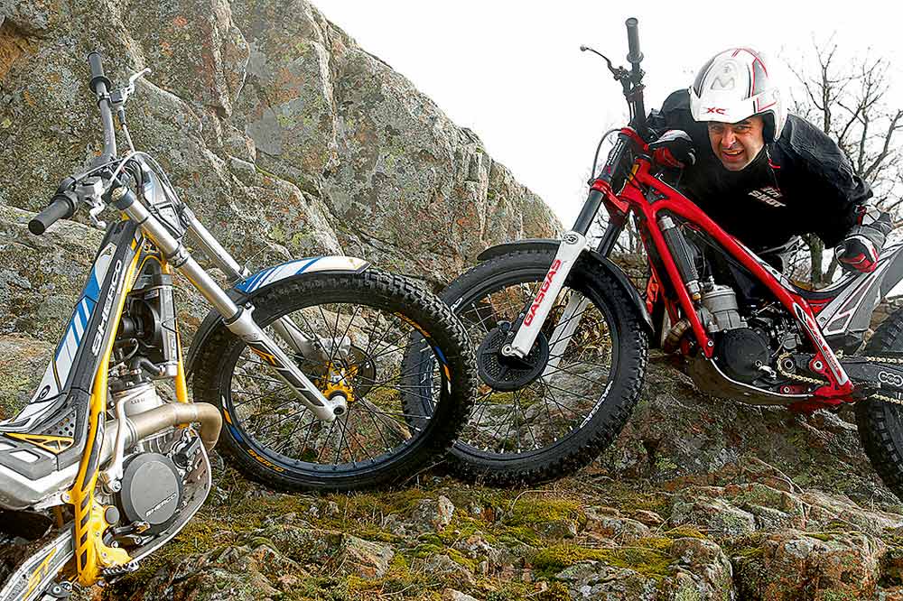 Comparativa trial 300 Gas Gas TXT vs Sherco ST