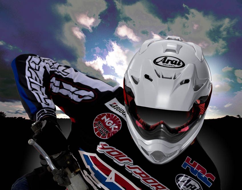 Fotos del casco Arai MX-V