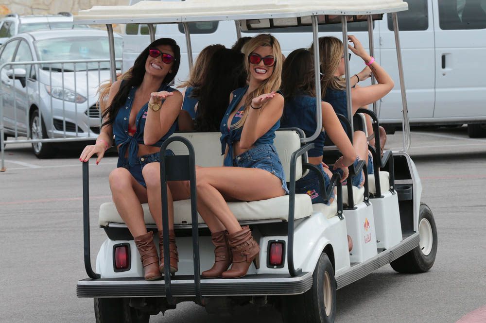 Las chicas del GP de América 2014. Fotos