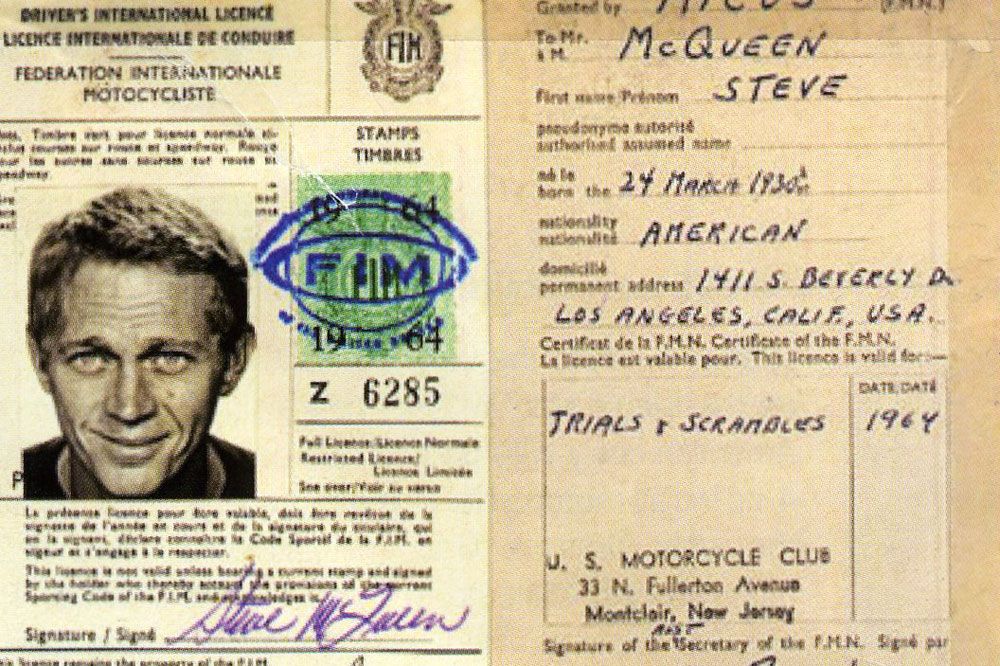 La gran pasión de Steve McQueen. Fotos