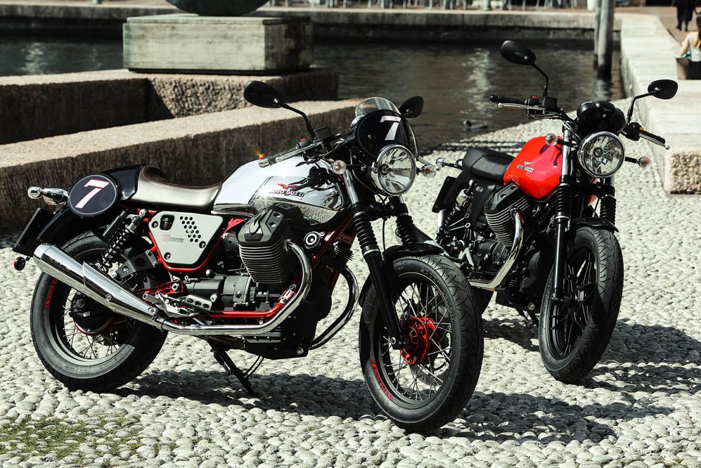 Moto Guzzi V7 2014. Fotos