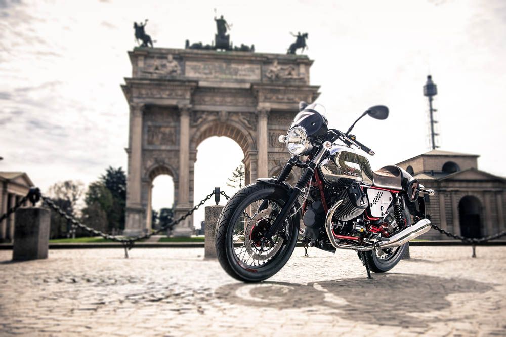 Moto Guzzi V7 2014. Fotos