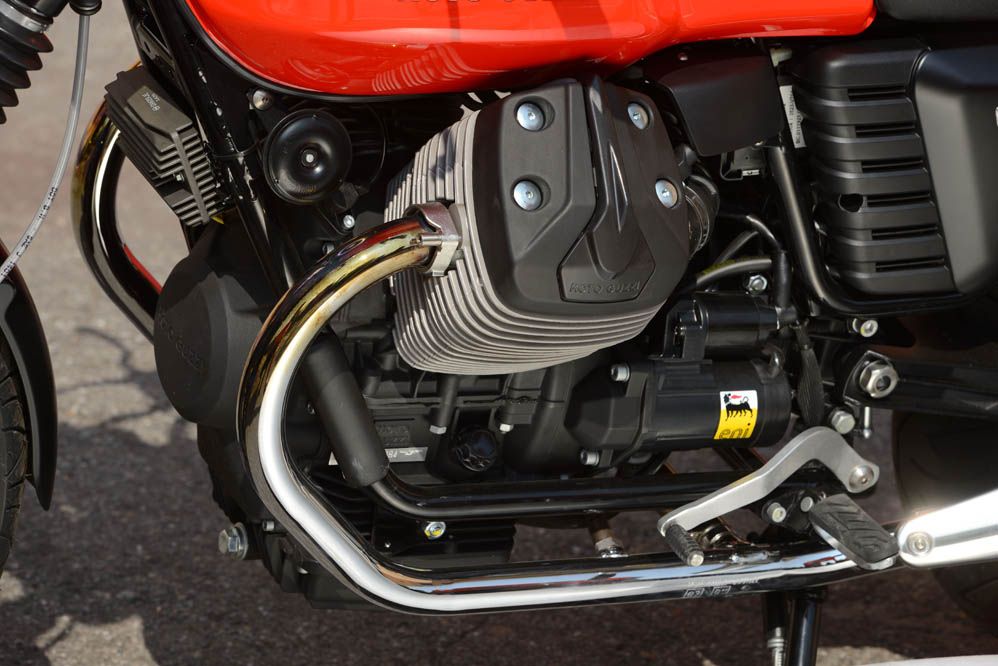 Moto Guzzi V7 2014. Fotos