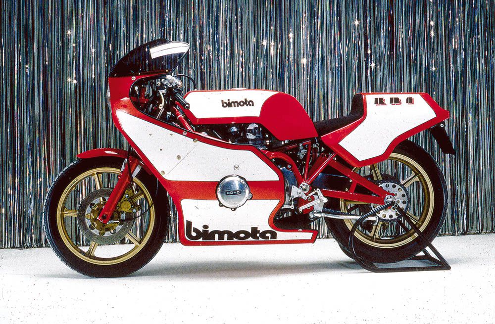 Las eras de Bimota: historia de la marca y modelos. Galería