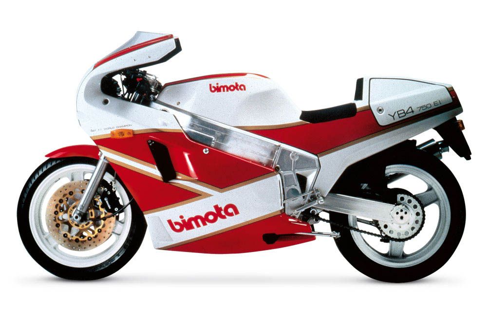 Las eras de Bimota: historia de la marca y modelos. Galería