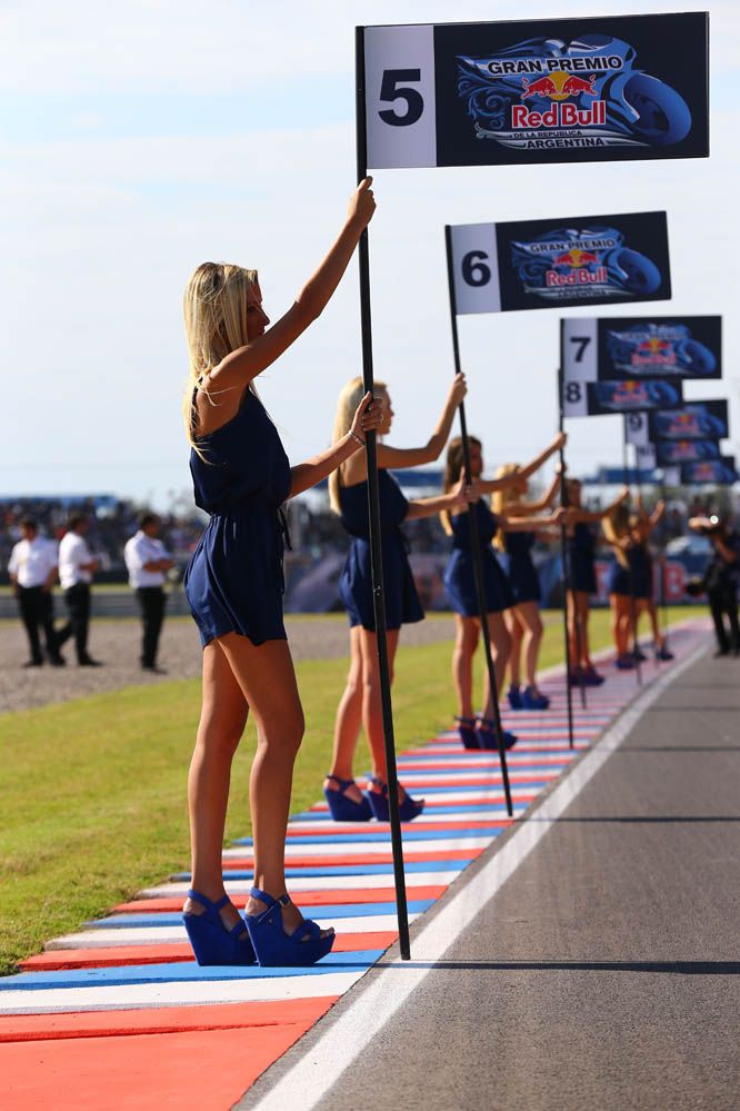 Las chicas del GP de Argentina 2014. Fotos