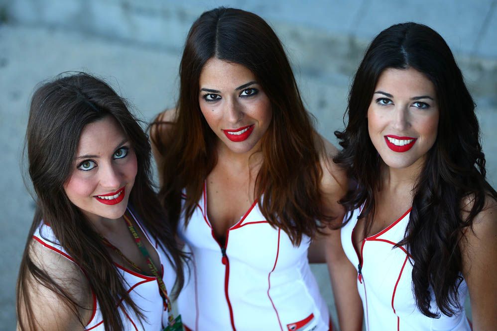 Las chicas del GP de España 2014. Fotos