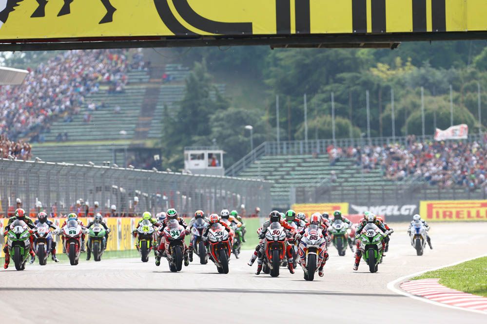 Mundial de SBK en Imola. Fotos