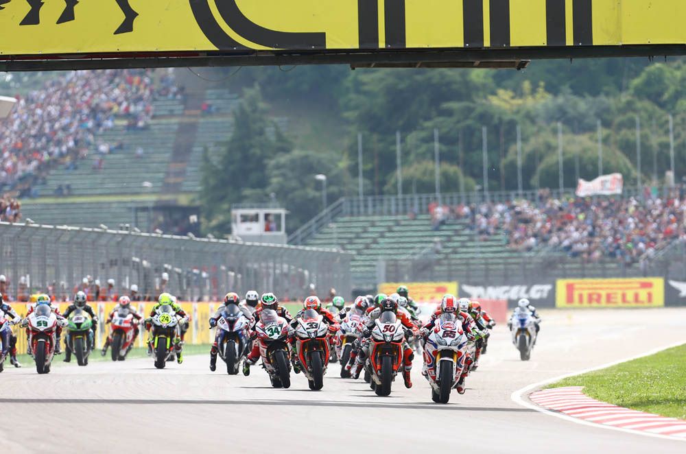 Mundial de SBK en Imola. Fotos