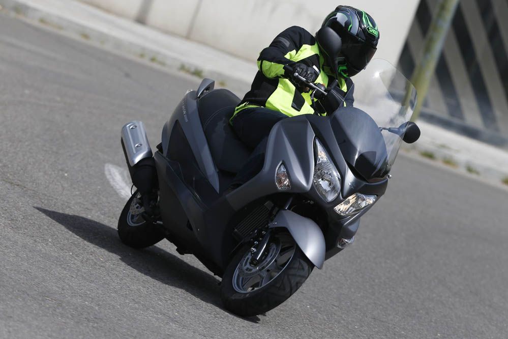 Prueba del Suzuki Burgman 200. Fotos